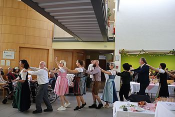 Alle hatten Spaß und tanzten.