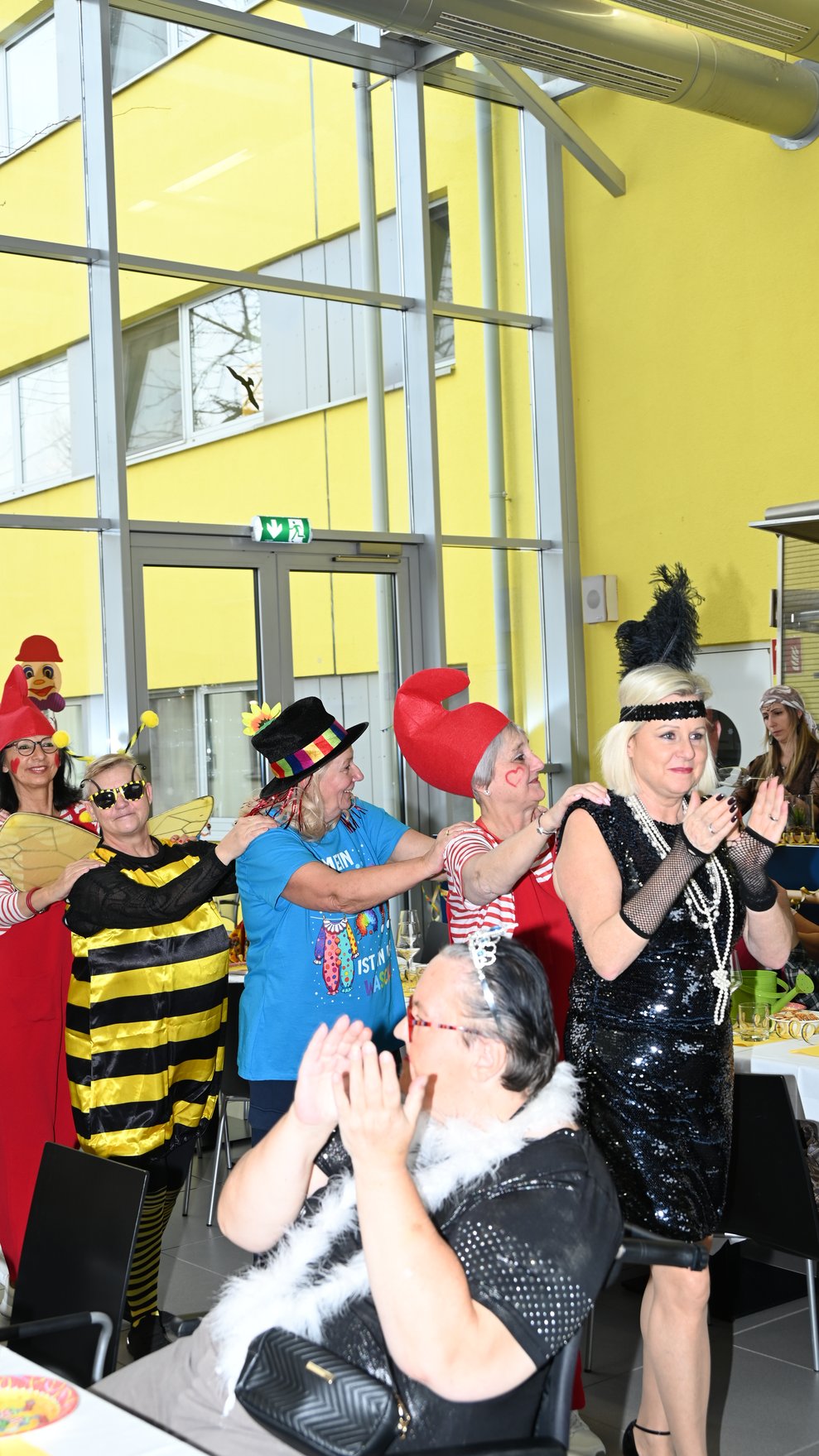 Fleißig wurde getanzt.