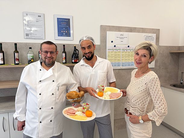 Anlässlich der betrieblichen Gesundheitsförderung  gab es für unsere MitarbeiterInnen wieder die Möglichkeit für ein gesundes Frühstück.