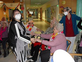 Verkleidete Personen